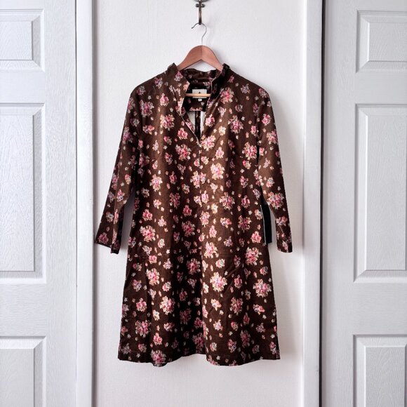 Tuckernuck Hazel Bouquet Corduroy Clifton Dress - Picture 5 of 9